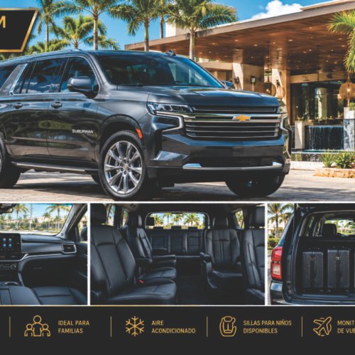 Chevrolet Suburban premium SUV transfer in Punta Cana, up to 5 passengers